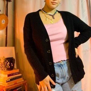 Button up cardigan sweater
